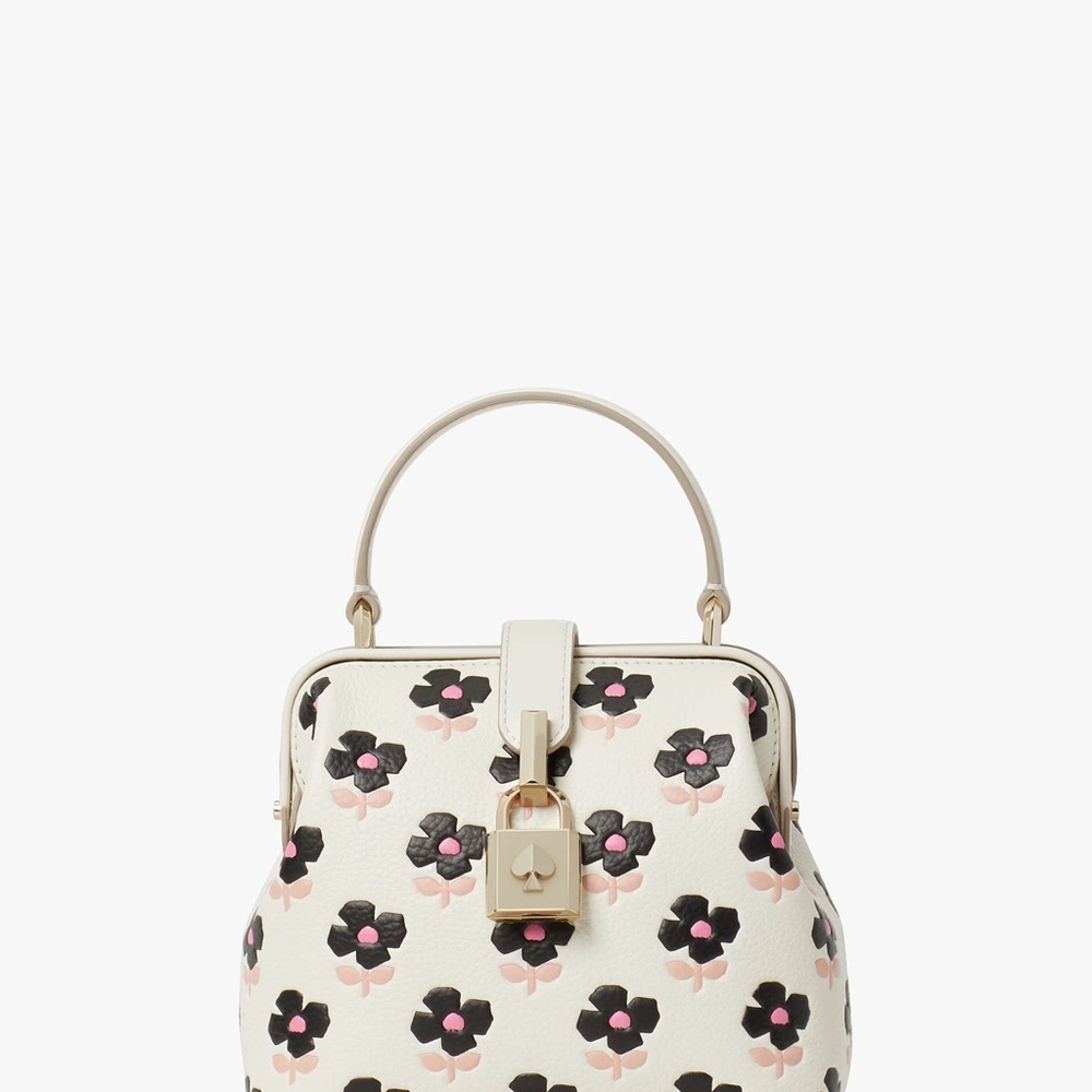 Kate Spade Remedy Block Print Floral Small Top-handle Bag